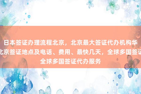 日本签证办理流程北京，北京最大签证代办机构华网旅签，北京签证地点及电话、费用、最快几天，全球多国签证代办服务